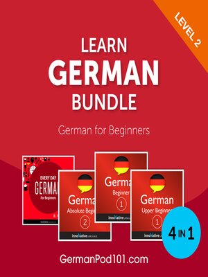cover image of Learn German Bundle: German for Beginners, Level 2